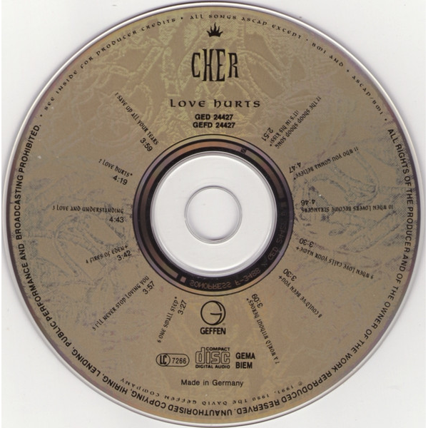 Cher – Love Hurts (CD)